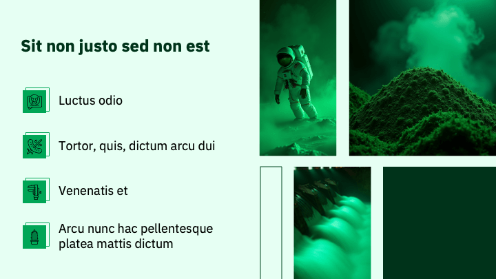 Rigid Square Green Structured slide 3